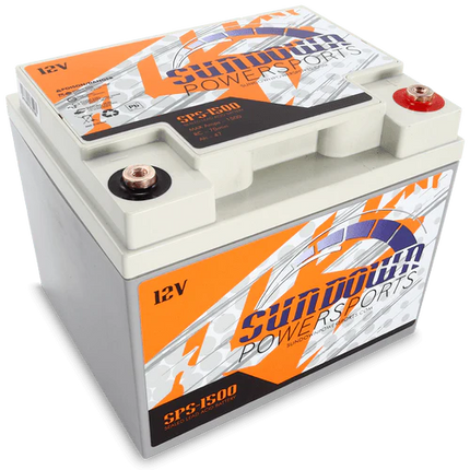Sundown Power Sports SPS-1500 47aH AGM Battery - Sundown Audio