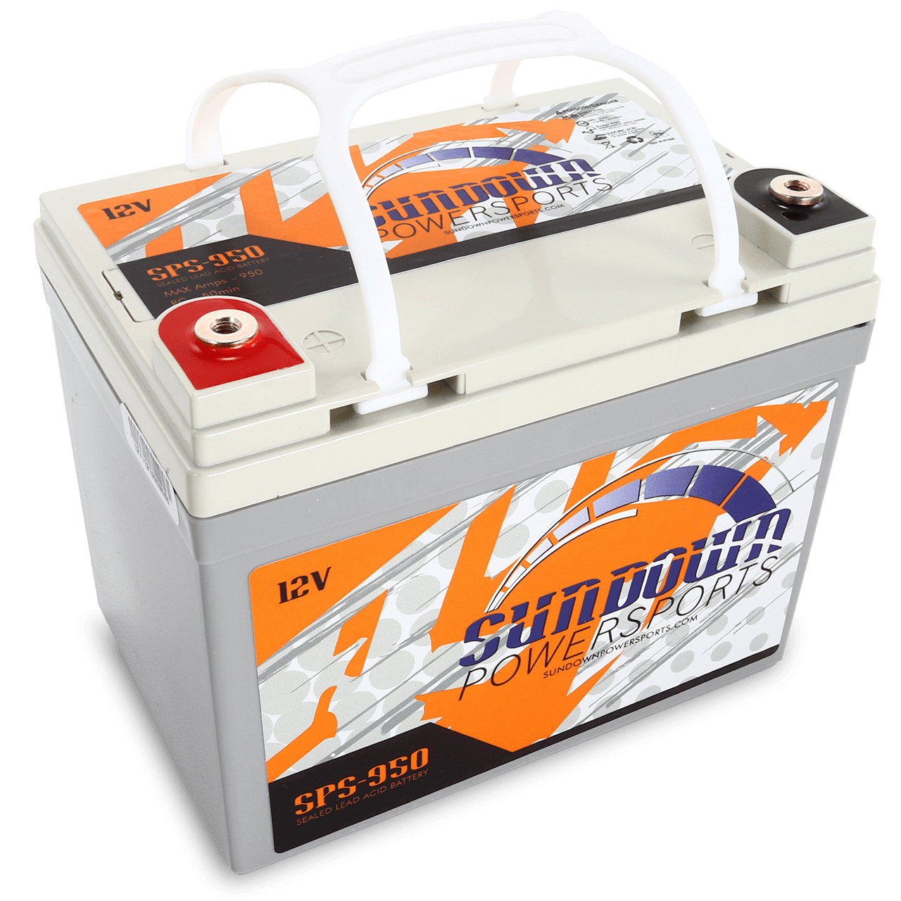 Sundown Power Sports SPS-950 35aH AGM Battery - Sundown Audio