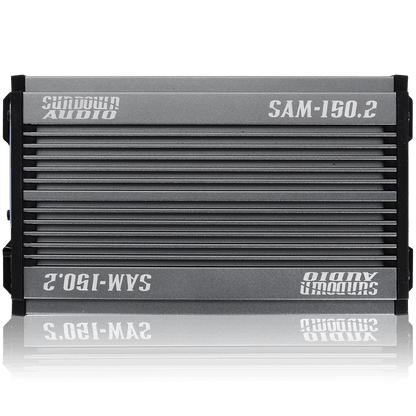 Sundown Powersports SAM-150.2 300w 2 Channel Marine Micro Amplifier SAMv.2 - Sundown Audio