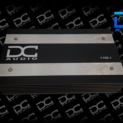 DC Audio CS-1100X1 1100 Watt Mono Block Car Audio Class D Amplifier/Amp+Bass Knob