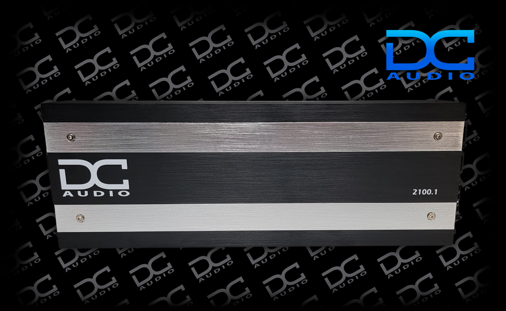 DC Audio CS-2100X1 1100 Watt Mono Block Car Audio Class D Amplifier/Amp+Bass Knob