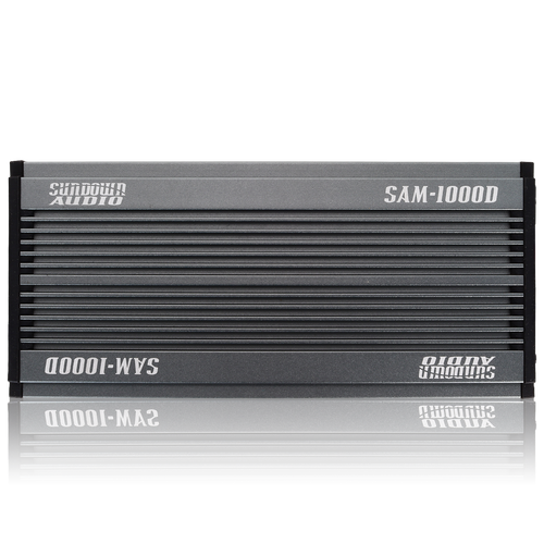 Sundown Powersports SAM-1000D 1000w Mono-Block Marine Micro Class D Amplifier SAMv.2