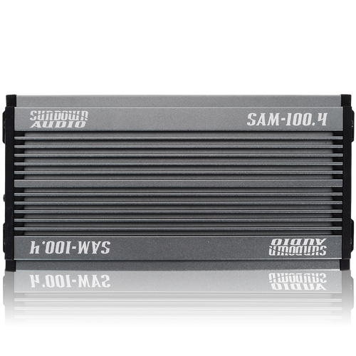 Sundown Powersports SAM-100.4 400w 4 Channel Marine Micro Amplifier SAMv.2