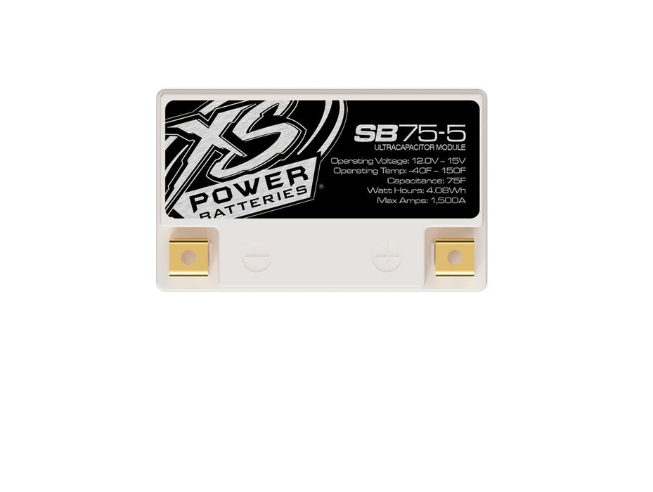 XS Power SB75-5 12v Super Capacitor Bank 75 Farad 600W