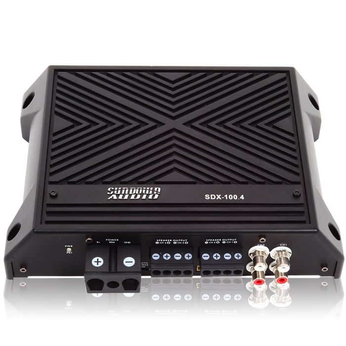 Sundown Audio SDX-100.4 4-Channel 100x4 Car Audio Amplifier/Amp