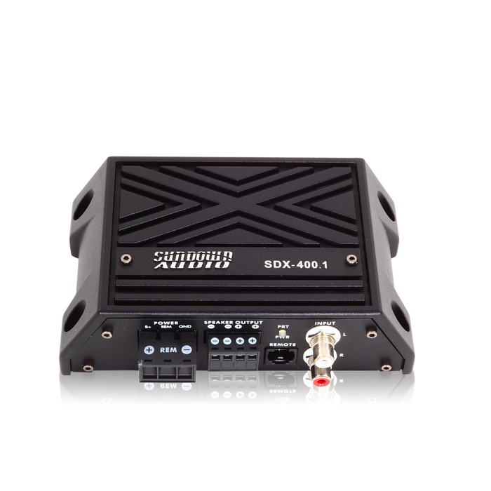 Sundown Audio SDX-400.1 400W Marine-Grade Powersports Audio Amplifier/Amp