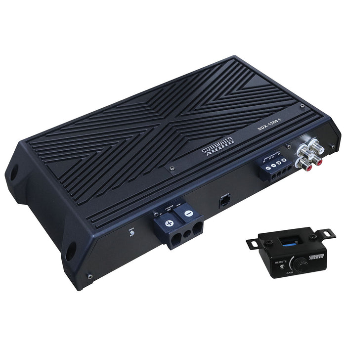 Sundown Audio SDX-1200.1 1200W Marine-Grade Powersports Audio Amplifier/Amp
