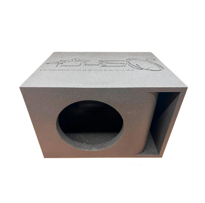 Down4sound PRO-FAB v2 | Single 12-Inch KERF Port Subwoofer Enclosure Box