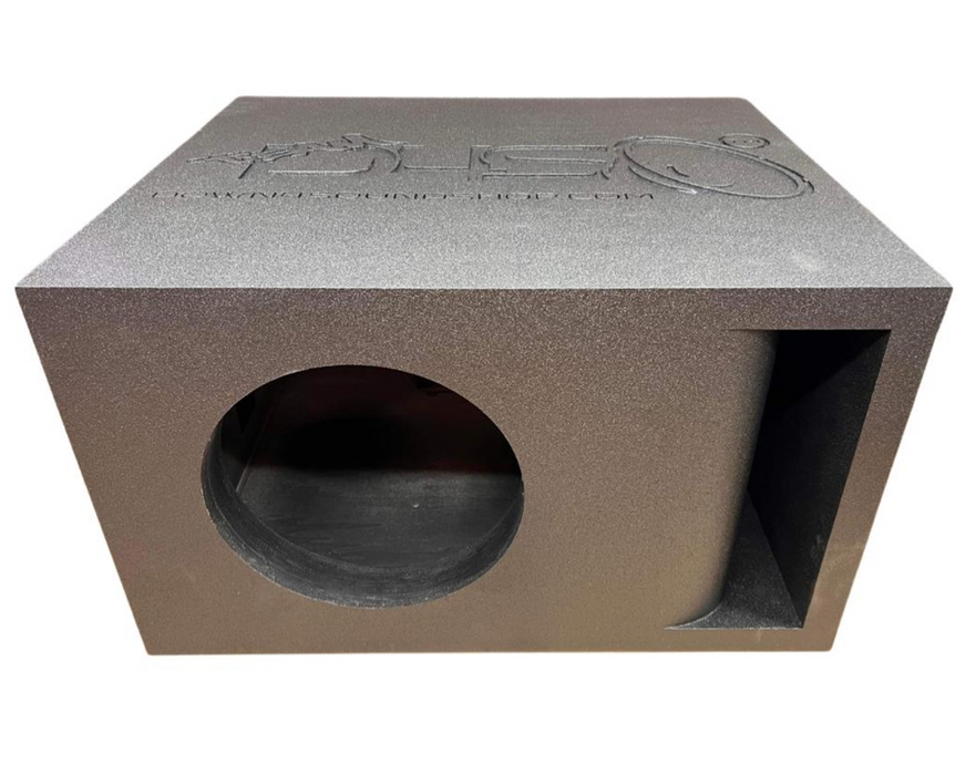 Rockville 12" Ported Subwoofer Box For Destroyer 12D1/D2 - Single Vented Enclosure, Made In USA