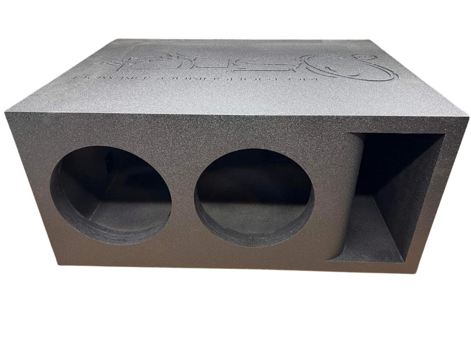 Down4sound PRO-FAB HD3 | Dual HD 12-Inch KERF Port Subwoofer Enclosure Box
