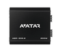 Avatar ABR-200.2 2 Channel Class AB 200 Watt Black Amplifier Buran Series - Showtime Electronics
