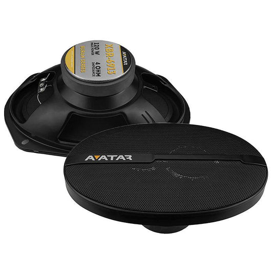 Avatar Buran Series XBR-6913 6" x 9" 6x9 120W 4-Ohm PAIR of Coaxial Speakers - Showtime Electronics