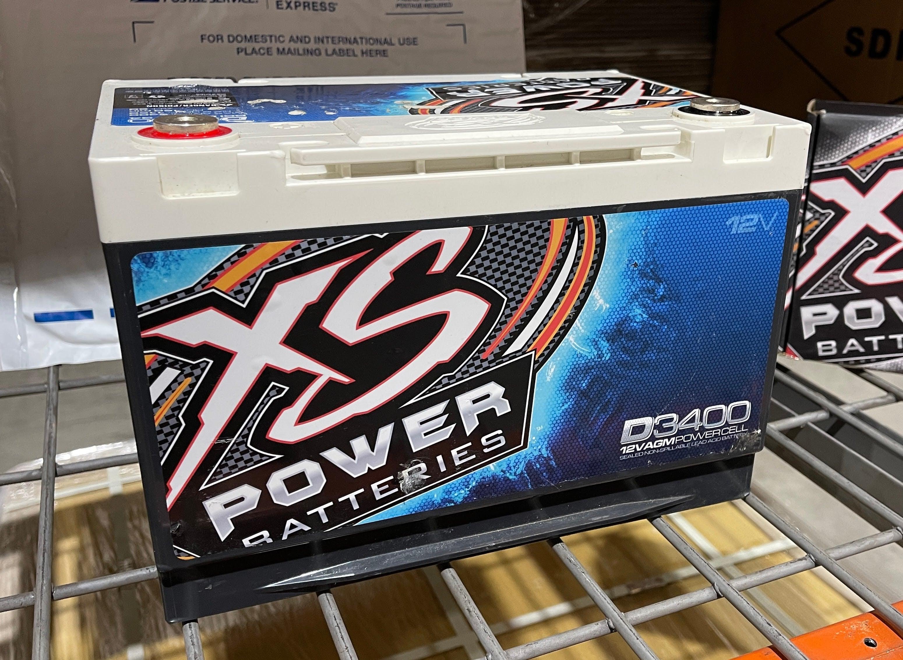 B Stock XS Power D3400 3300 Amp Car Audio AGM Battery/PowerCell Group 34 - Showtime Electronics