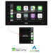 Boss MRCP9685A 6.75" Weather-Proof Double-DIN Multimedia Receiver w/ Apple CarPlay/ Android Auto - Showtime Electronics