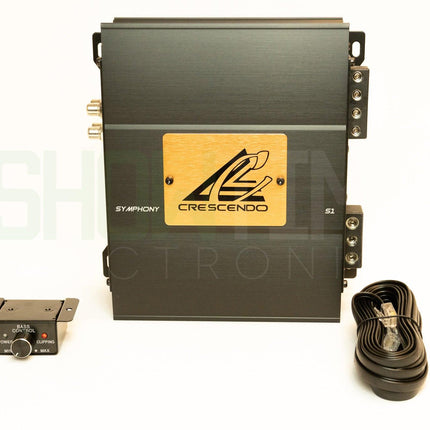 Crescendo Audio Symphony S1 Fullrange 1500W Monoblock Amplifier/Amp - Showtime Electronics