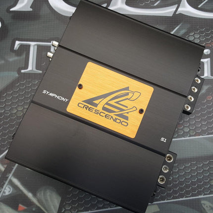 Crescendo Audio Symphony S1 Fullrange 1500W Monoblock Amplifier/Amp - Showtime Electronics