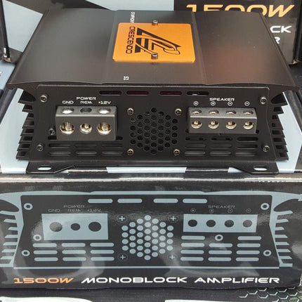 Crescendo Audio Symphony S1 Fullrange 1500W Monoblock Amplifier/Amp - Showtime Electronics