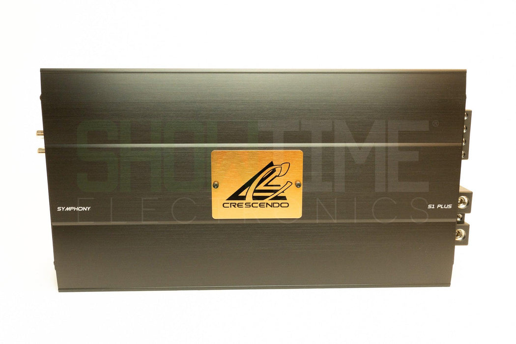 Crescendo Audio Symphony S1 Plus 2500 Watt Monoblock Amplifier - Showtime Electronics