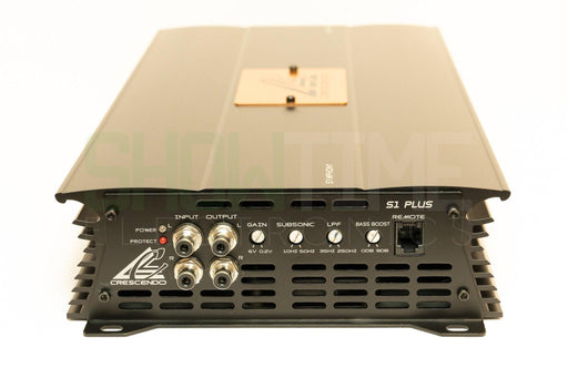 Crescendo Audio Symphony S1 Plus 2500 Watt Monoblock Amplifier - Showtime Electronics