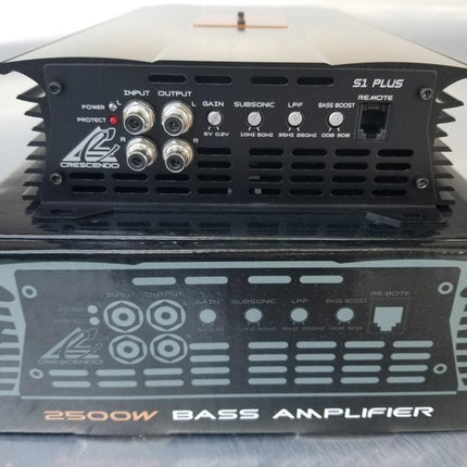 Crescendo Audio Symphony S1 Plus 2500 Watt Monoblock Amplifier - Showtime Electronics