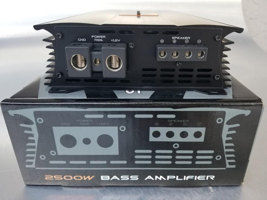 Crescendo Audio Symphony S1 Plus 2500 Watt Monoblock Amplifier - Showtime Electronics