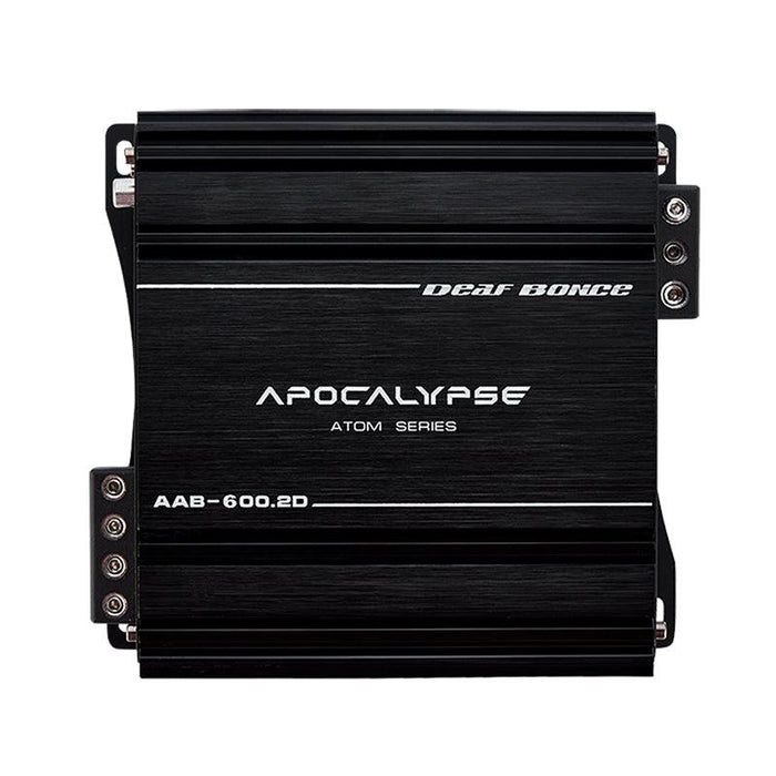 Deaf Bonce Apocalypse AAB-600.2D ATOM 600W RMS 2-Channel Car Audio Amplifier/Amp - Showtime Electronics