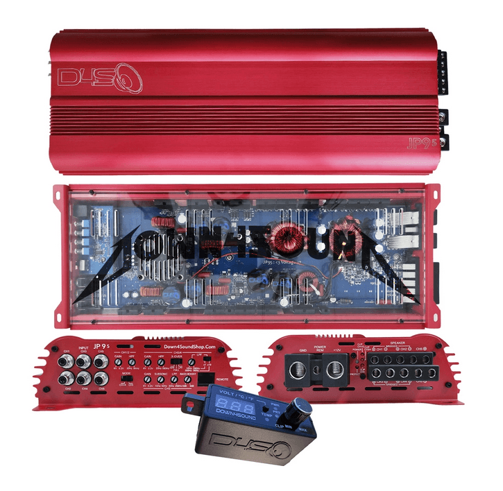 Down4Sound JP95 | 1500w RMS 5-Channel Amplifier - Showtime Electronics