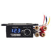 DS18 BKVR Remote Level Control With Voltmeter Display Mountable Bass Knob - Showtime Electronics