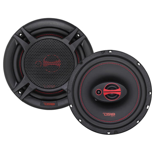 DS18 GEN-X6.5 6.5" 6-1/2" 150 Watt 4-Ohm 3-Way Coaxial Car Audio Speakers - Showtime Electronics