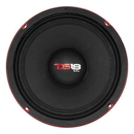 DS18 PRO-EXL Series PRO-EXL104 10" 1000 Watt 4-Ohm Midrange Car Audio Speaker - Showtime Electronics