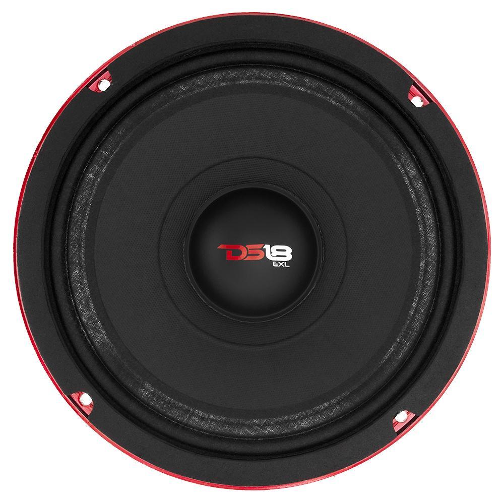 DS18 PRO-EXL Series PRO-EXL84 8" 800 Watt 4-Ohm Midrange Car Audio Speaker - Showtime Electronics