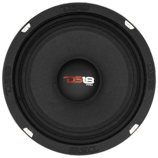 DS18 PRO-X6.5M PRO X SERIES 6.5" 6-1/2" 4-Ohm 500 Watt Midrange Loud-Speaker - Showtime Electronics