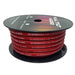 Full Tilt 1/0 RED 50' Tinned OFC Oxygen Free Copper Power/Ground Cable/Wire - Showtime Electronics