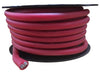 Full Tilt 50' Red 1/0 Gauge CCA Power/Ground Cable - Showtime Electronics