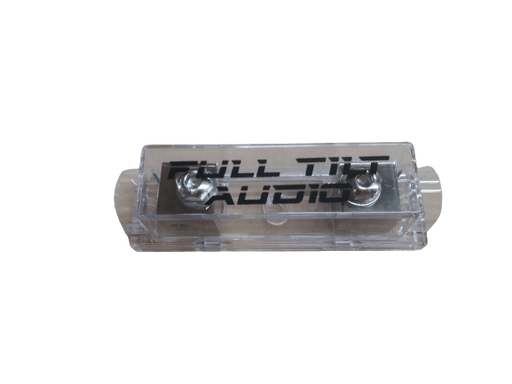 Full Tilt ANL Set Screw Silver Finish Fuse Holder - Showtime Electronics