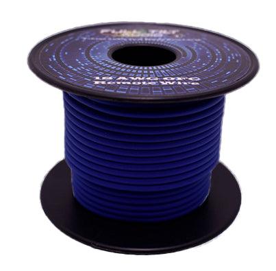 Full Tilt Audio 18 Gauge Blue 50 Feet Oxygen Free Copper OFC Remote/Primary Wire - Showtime Electronics