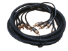 Full Tilt Audio HQ 10 Foot 4-Channel RCA Cable - Showtime Electronics
