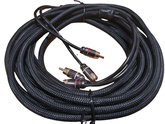 Full Tilt Audio HQ 20 Foot 2-Channel RCA Cable - Showtime Electronics