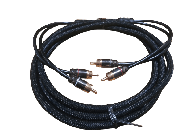 Full Tilt Audio HQ 6 Foot 2-Channel RCA Cable - Showtime Electronics