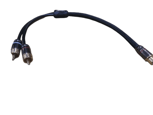 Full Tilt HQ Series 2 Female-to-1 Male Y-Splitter RCA Cable - Showtime Electronics