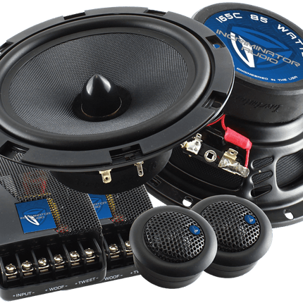 Incriminator Audio I65C 6.5″ 6-1/2 85W RMS Component Pair of Car Audio Speakers - Showtime Electronics