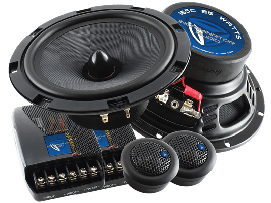 Incriminator Audio I65C 6.5″ 6-1/2 85W RMS Component Pair of Car Audio Speakers - Showtime Electronics