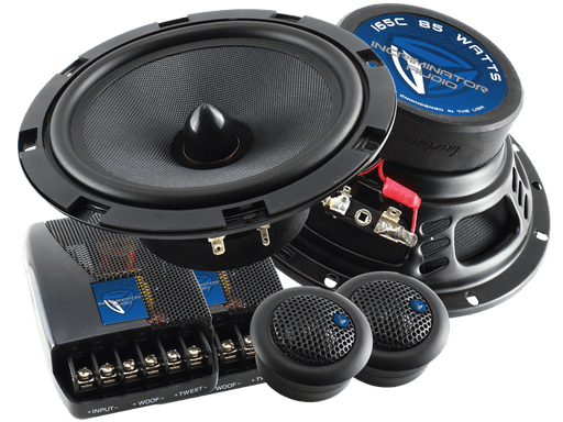 Incriminator Audio I65C 6.5″ 6-1/2 85W RMS Component Pair of Car Audio Speakers - Showtime Electronics