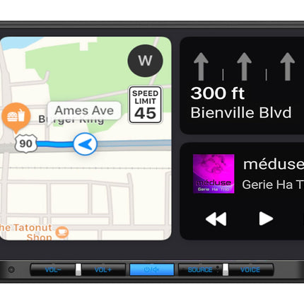 Jensen CAR710  7″ Multimedia Receiver w/ Apple CarPlay / Android Auto - Showtime Electronics