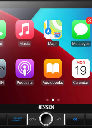 Jensen CAR910W 9″ Multimedia Receiver w/ Wireless Apple CarPlay / Android Auto - Showtime Electronics