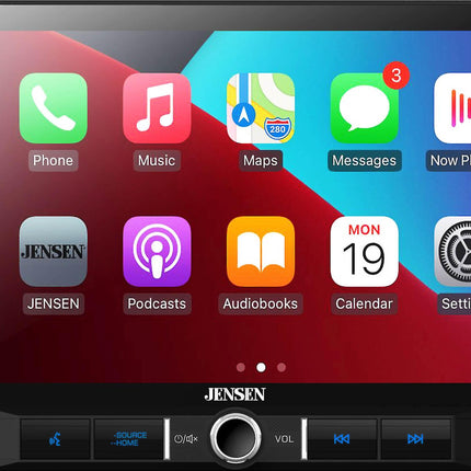 Jensen CAR910W 9″ Multimedia Receiver w/ Wireless Apple CarPlay / Android Auto - Showtime Electronics