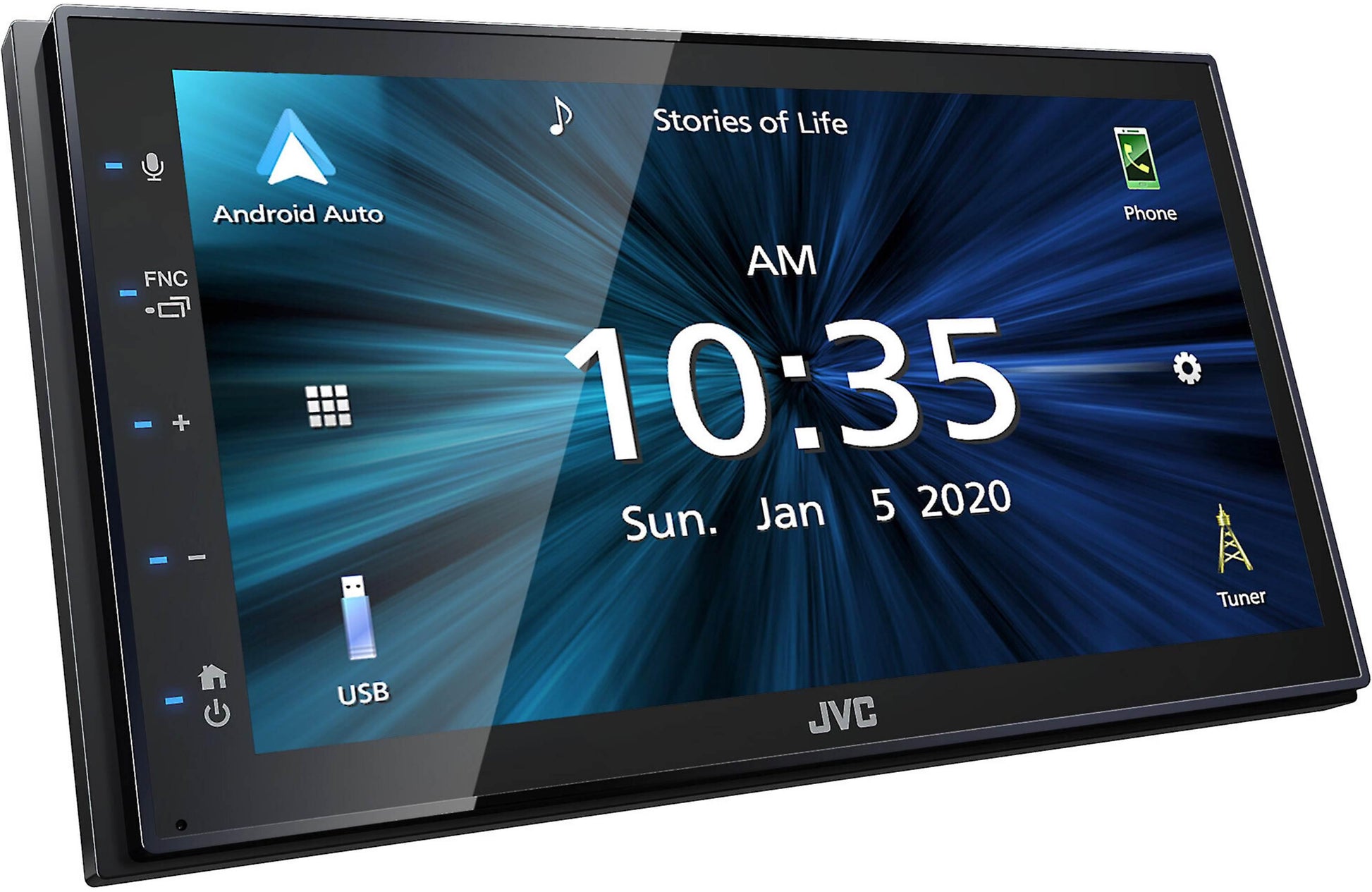 JVC KW-M560BT 6.8" Double Din Multimedia Receiver w/ Apple CarPlay / Android Auto - Showtime Electronics