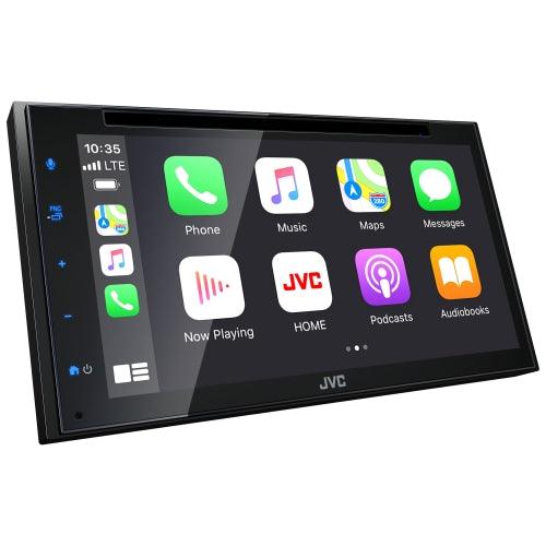 JVC KW-V660BT 6.8" Double Din Multimedia Receiver w/ Apple CarPlay / Android Auto - Showtime Electronics