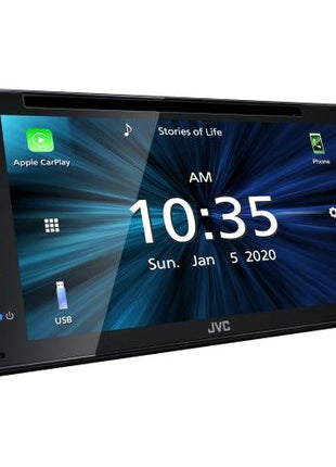 JVC KW-V660BT 6.8" Double Din Multimedia Receiver w/ Apple CarPlay / Android Auto - Showtime Electronics