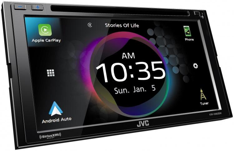 JVC KW-V960BW 6.8" Double Din Receiver w/ Apple Carplay / Android Auto - Showtime Electronics